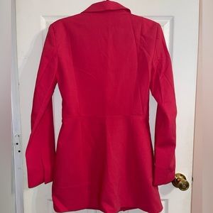 Zara cut-out blazer type dress